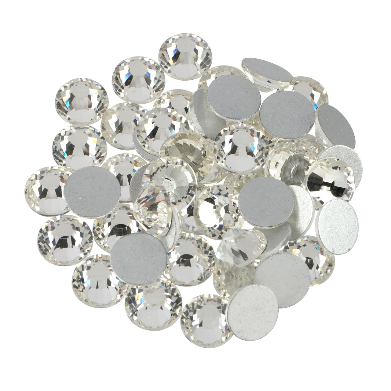SS38 Clear Round Flatback Glass Rhinestones, 432ct. by Bead Landing™